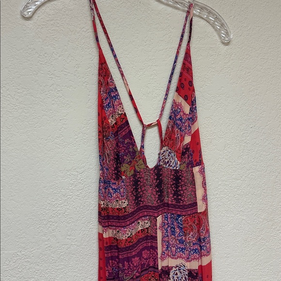 Free People Multicolor Patchwork Jumpsuit - Picture 3 of 4